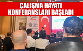 AKK’DE “ÇALIŞMA HAYATI KONFERANSLARI” SERİSİNİN İLKİ YAPILDI