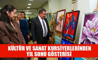 GÖLBAŞI BELEDİYESİ KÜLTÜR VE SANAT KURSİYERLERİNDEN YIL SONU GÖSTERİSİ
