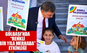GÖLBAŞI’NDA “RENKLİ BİR YILA MERHABA” ETKİNLİĞİ