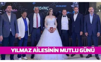 Yılmaz ailesinin mutlu günü