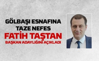 Gölbaşı Esnafında Yeni Umut: Fatih Taştan Adaylığını Açıkladı