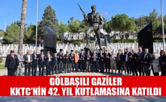 ODABAŞI, GAZİLERLE KKTC’NİN 42. YIL KUTLAMASINA KATILDI