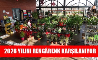 YENİ YILIN RENKLERİ ABB BİTKİ EVLERİNDE VATANDAŞLA BULUŞUYOR