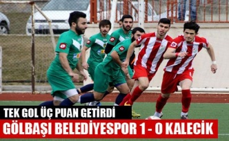 Tek Gol 3 Puan Getirdi