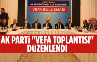 AK Parti "vefa toplantısı" düzenlendi