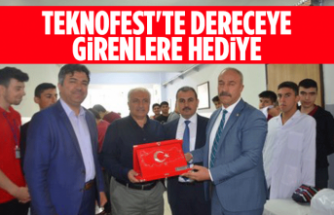 Güçlü'den TEKNOFEST'te dereceye girenlere hediye