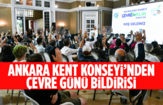 ANKARA KENT KONSEYİ’NDEN ÇEVRE GÜNÜ BİLDİRİSİ