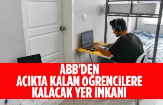 ABB'den açıkta kalan öğrencilere kalacak yer imkanı