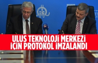 ULUS TEKNOLOJİ MERKEZİ İÇİN PROTOKOL İMZALANDI