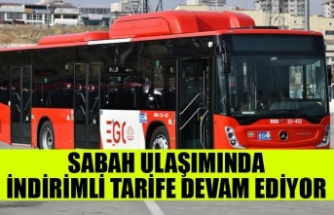 BAŞKENTTE SABAH ULAŞIMINDA İNDİRİMLİ TARİFE DEVAM EDİYOR