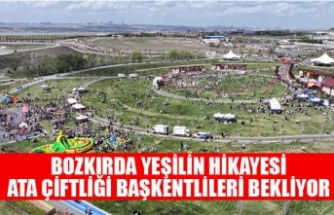 BOZKIRDA YEŞİLİN HİKAYESİ: ATA ÇİFTLİĞİ BAŞKENTLİLERİ BEKLİYOR
