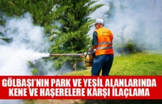 GÖLBAŞI’NDA VEKTÖRLE MÜCADELE SÜRÜYOR