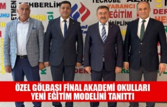Özel Gölbaşı Final Akademi Okulları, Yeni Eğitim Modelini Tanıttı