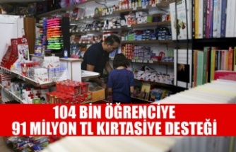 ABB'DEN YAKLAŞIK 104 BİN ÖĞRENCİYE 91 MİLYON TL KIRTASİYE DESTEĞİ