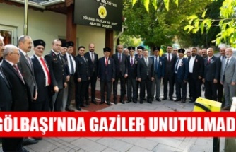 GÖLBAŞI’NDA 19 EYLÜL GAZİLER GÜNÜ ANMA PROGRAMLARI DÜZENLENDİ