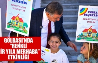 GÖLBAŞI’NDA “RENKLİ BİR YILA MERHABA” ETKİNLİĞİ