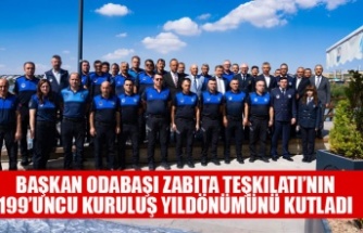 YAKUP ODABAŞI, ZABITALARI MAKAMINDA AĞIRLADI