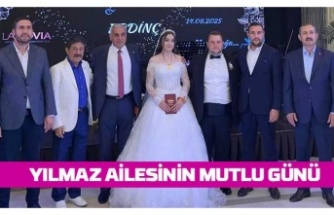 Yılmaz ailesinin mutlu günü