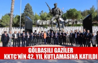 ODABAŞI, GAZİLERLE KKTC’NİN 42. YIL KUTLAMASINA KATILDI