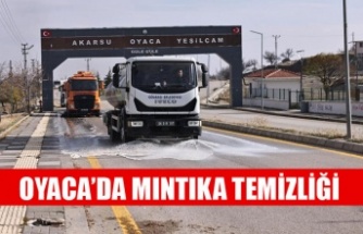 OYACA’DA MINTIKA TEMİZLİĞİ