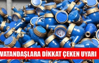 ASKİ, SU SAYAÇLARININ DONMA RİSKİNE KARŞI UYARIYOR