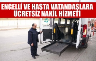 GÖLBAŞI BELEDİYESİNDEN ENGELLİ VE HASTA VATANDAŞLARA ÜCRETSİZ NAKİL HİZMETİ