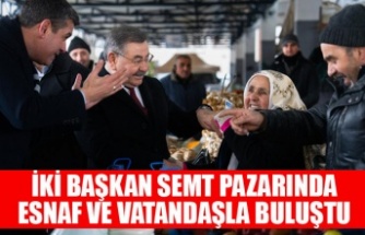 YAKUP ODABAŞI SEMT PAZARINDA ESNAF VE VATANDAŞLA BULUŞTU