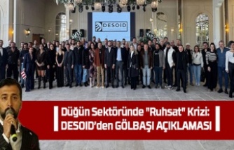 Düğün Sektöründe "Ruhsat" Krizi: DESOID’den Gölbaşı Açıklaması!