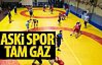 ASKİ Spor çalışmaya devam ediyor