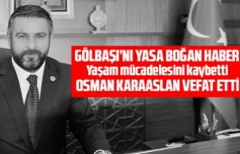 Osman Karaaslan vefat etti