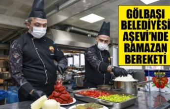 GÖLBAŞI BELEDİYESİ AŞEVİ’NDE RAMAZAN BEREKETİ