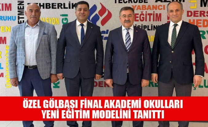 Özel Gölbaşı Final Akademi Okulları, Yeni Eğitim Modelini Tanıttı