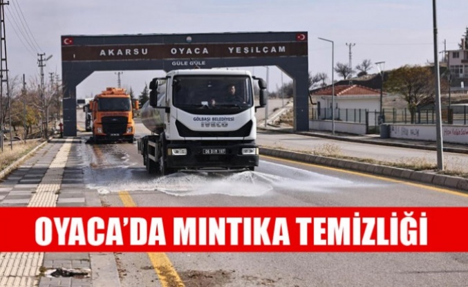 OYACA’DA MINTIKA TEMİZLİĞİ