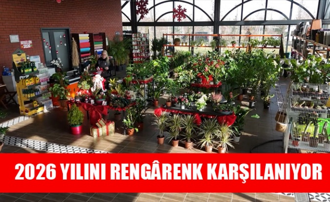 YENİ YILIN RENKLERİ ABB BİTKİ EVLERİNDE VATANDAŞLA BULUŞUYOR