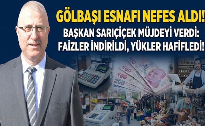 Gölbaşı Esnafına Can Suyu