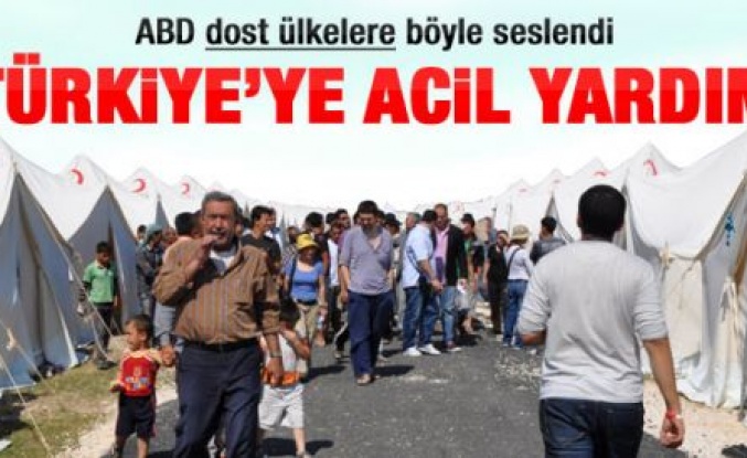 ABD'den Türkiye için acil yardım çağrısı