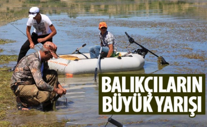 Balıkçılar Ayaş'ta yarıştı