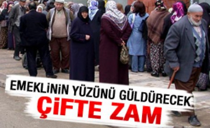 Bu zamlar emeklinin yüzünü güldürecek