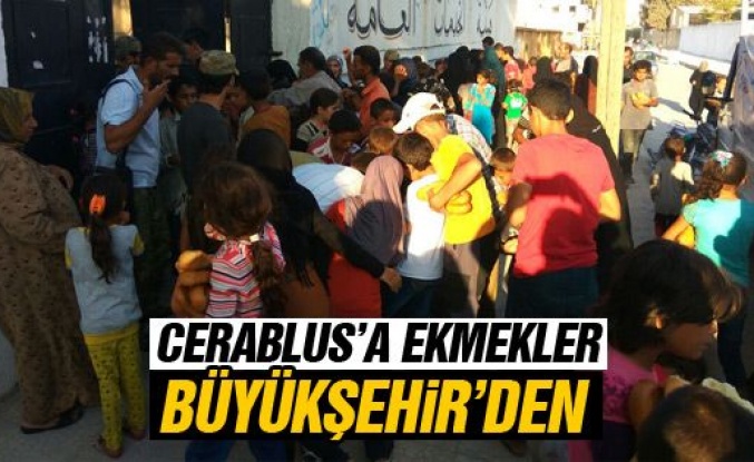 Cerablus'a taze ekmek