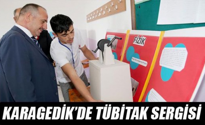  Karagedik’de Tübitak Sergisi