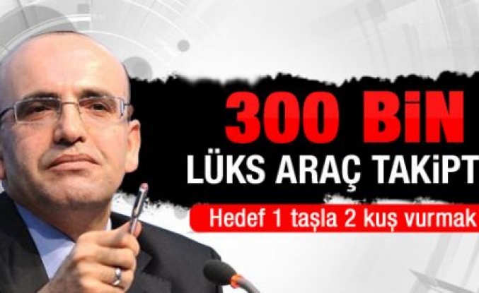 Maliye 300 bin lüks otonun peşine düştü