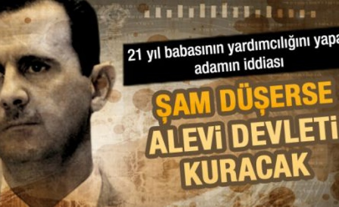 Şam düşerse Alevi devleti kurulacak