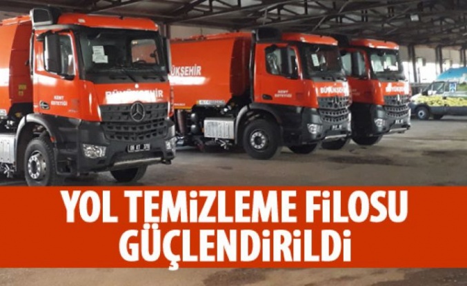 Yol temizleme filosu güçlendirildi