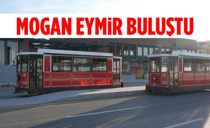 Eymir tramvayı test sürüşlerine başladı