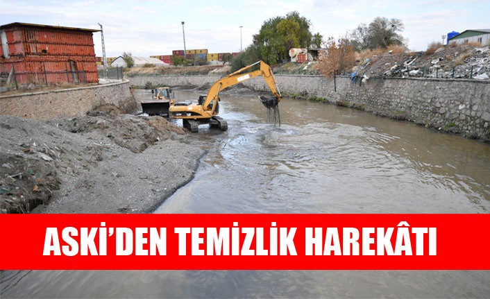 ASKİ’DEN TEMİZLİK HAREKÂTI