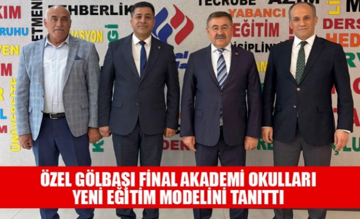 Özel Gölbaşı Final Akademi Okulları, Yeni Eğitim Modelini Tanıttı