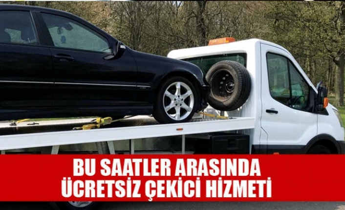 ANKARA BÜYÜKŞEHİR BELEDİYESİ’NDEN ÇEKİCİ HİZMETİ