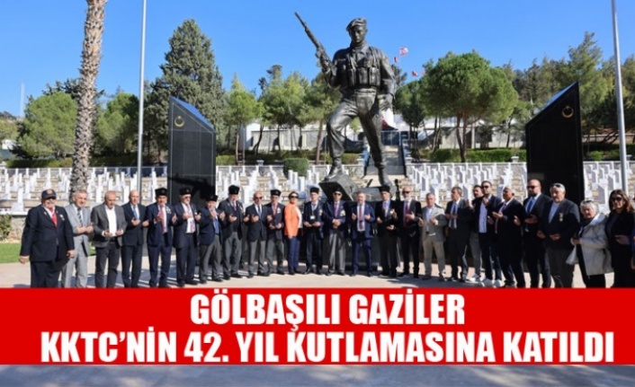 ODABAŞI, GAZİLERLE KKTC’NİN 42. YIL KUTLAMASINA KATILDI