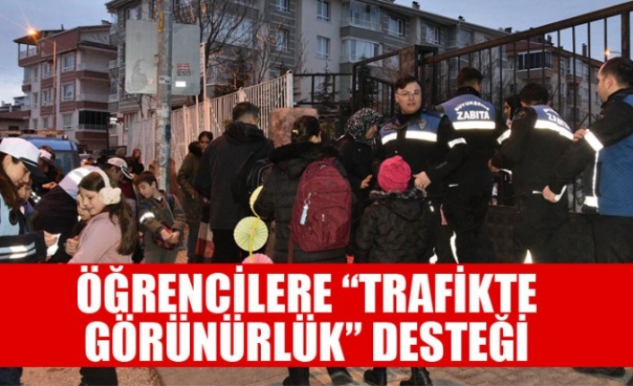 ABB’DEN ÖĞRENCİLERE “TRAFİKTE GÖRÜNÜRLÜK” DESTEĞİ