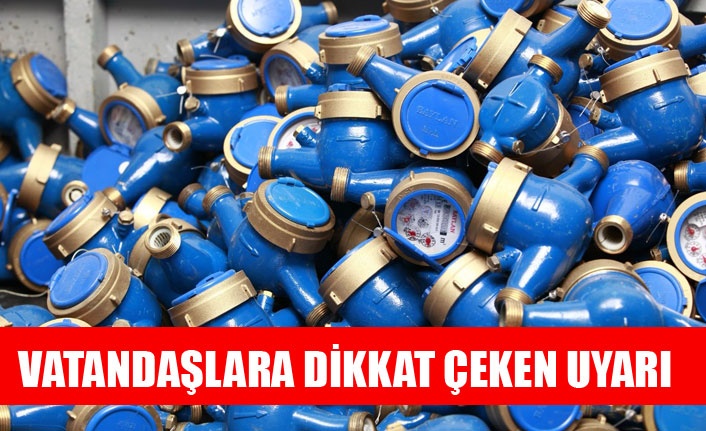 ASKİ, SU SAYAÇLARININ DONMA RİSKİNE KARŞI UYARIYOR